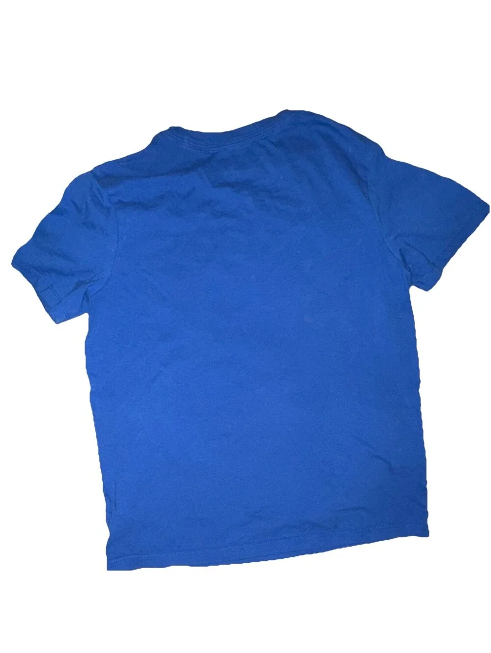 Old Navy Boys L Blue Dragon Ball Goku Graphic Crew Neck Short Sleeve Tee
